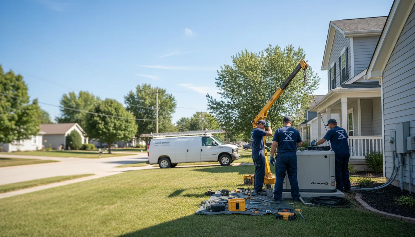 Generator Installation in North Salem, IN near me